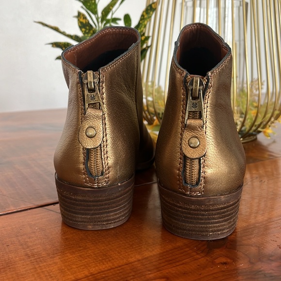 Lucky gold ankle boots - Picture 5 of 6